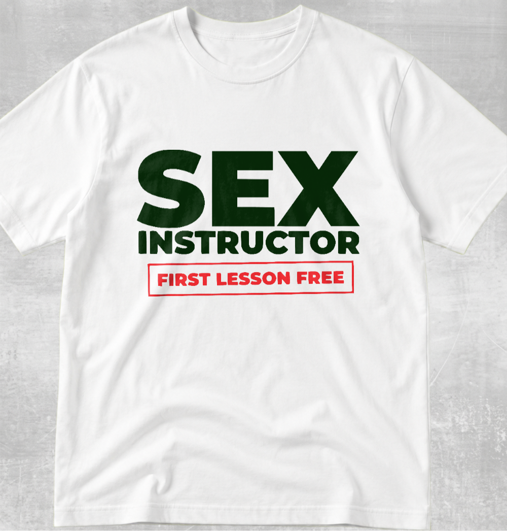 Тениска „SEX INSTRUCTOR CERTIFIED“