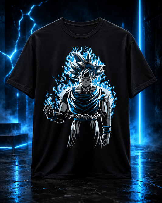 Тениска Гоку - Ultra Instinct - черна