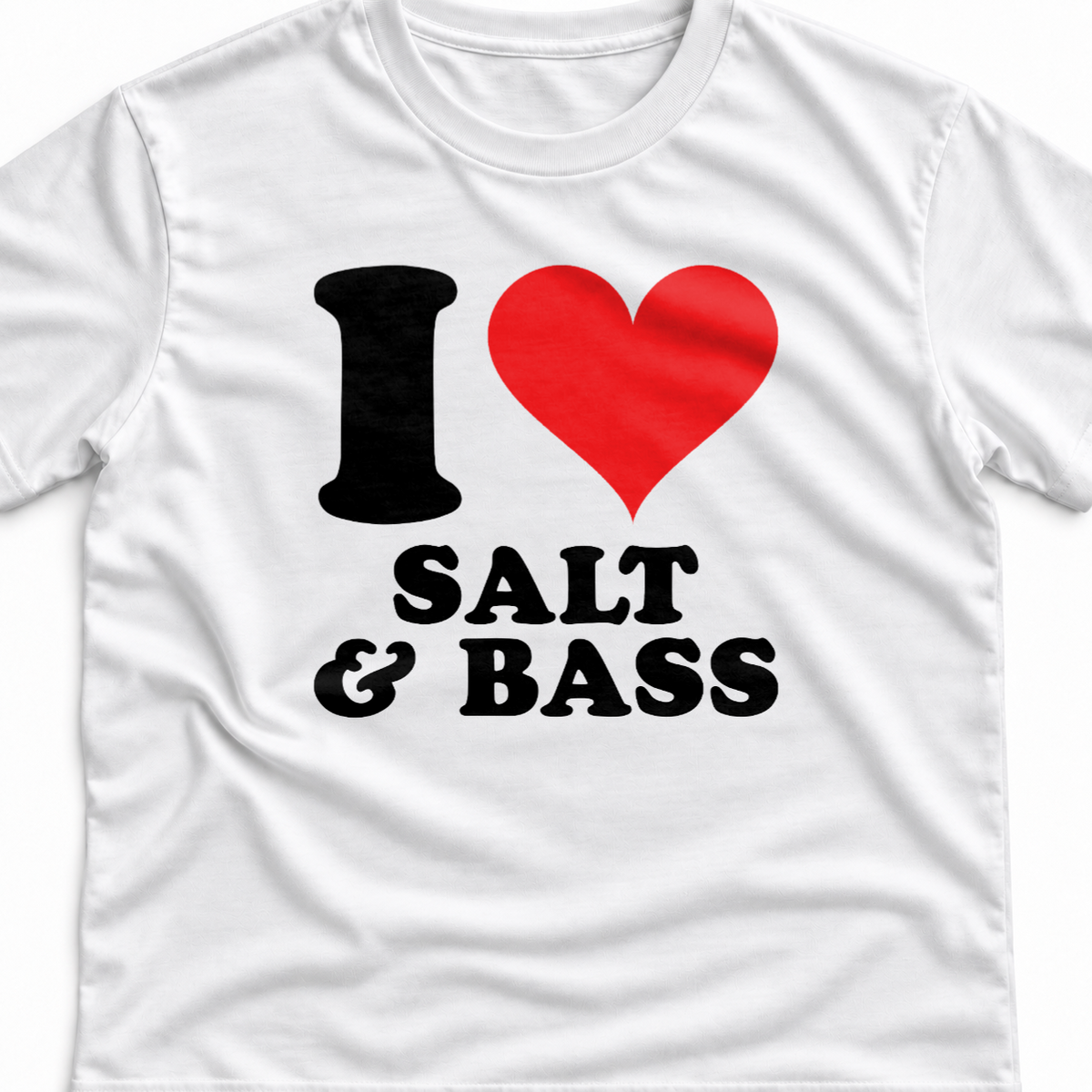 Тениска I LOVE SALT & BASS