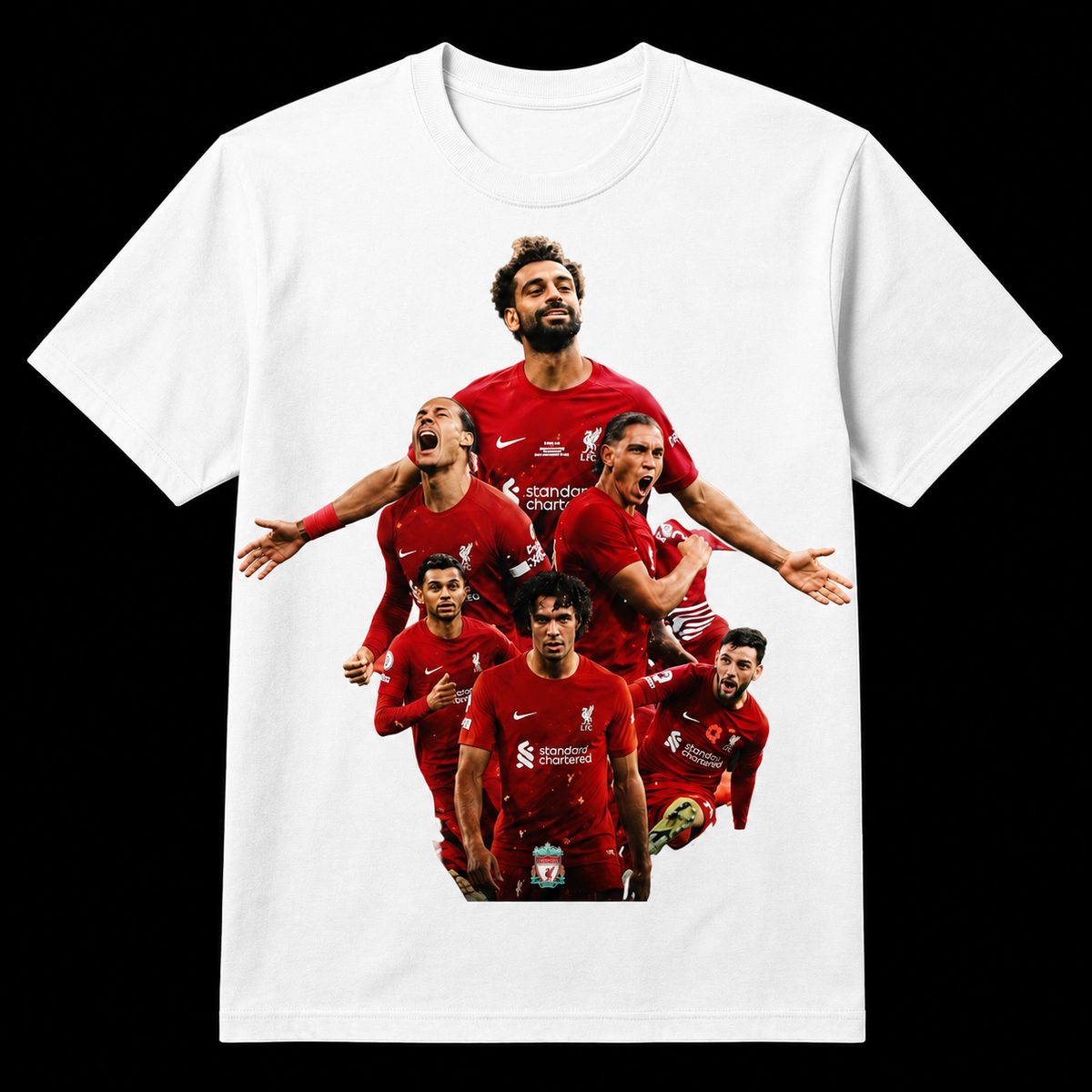 Тениска Ливърпул - The Reds - бяла