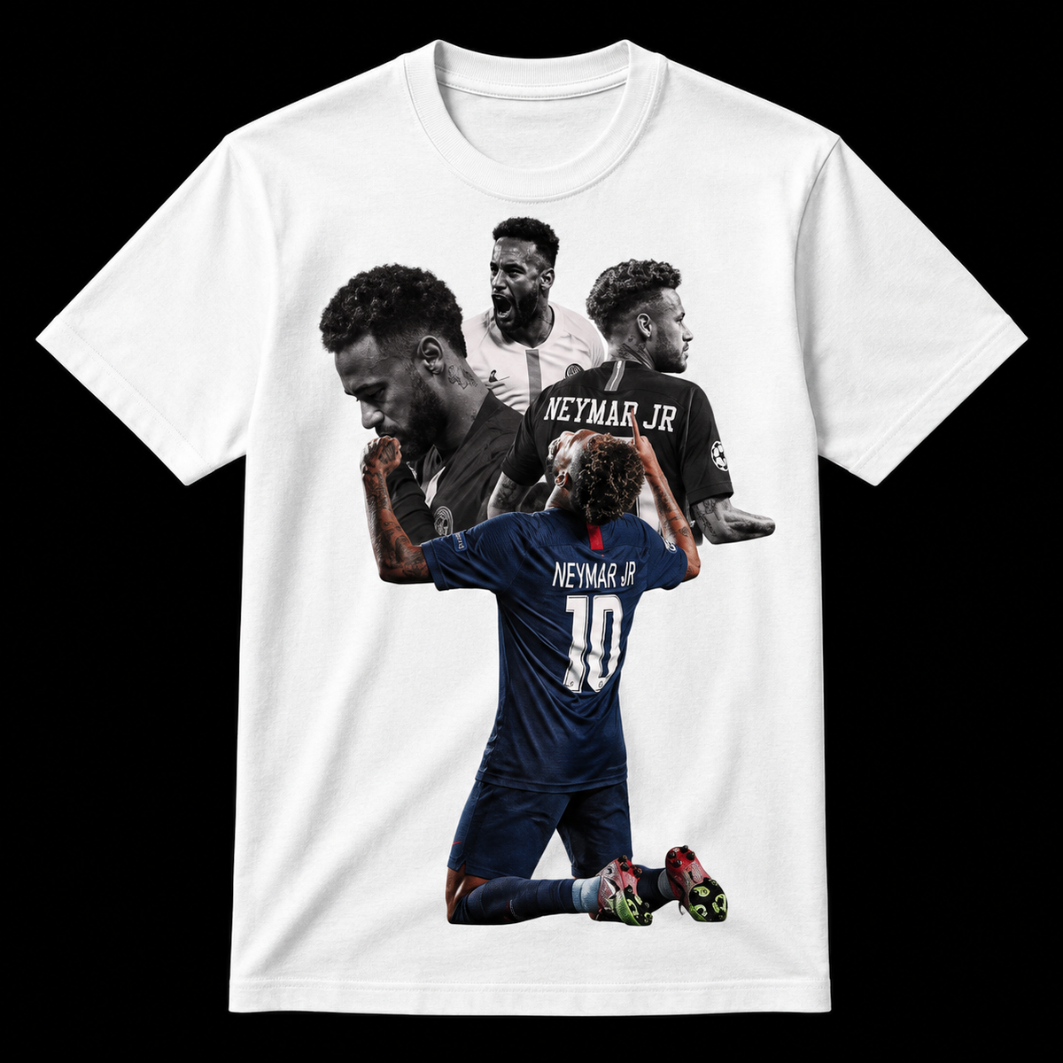 Тениска Неймар Jr - PSG - бяла